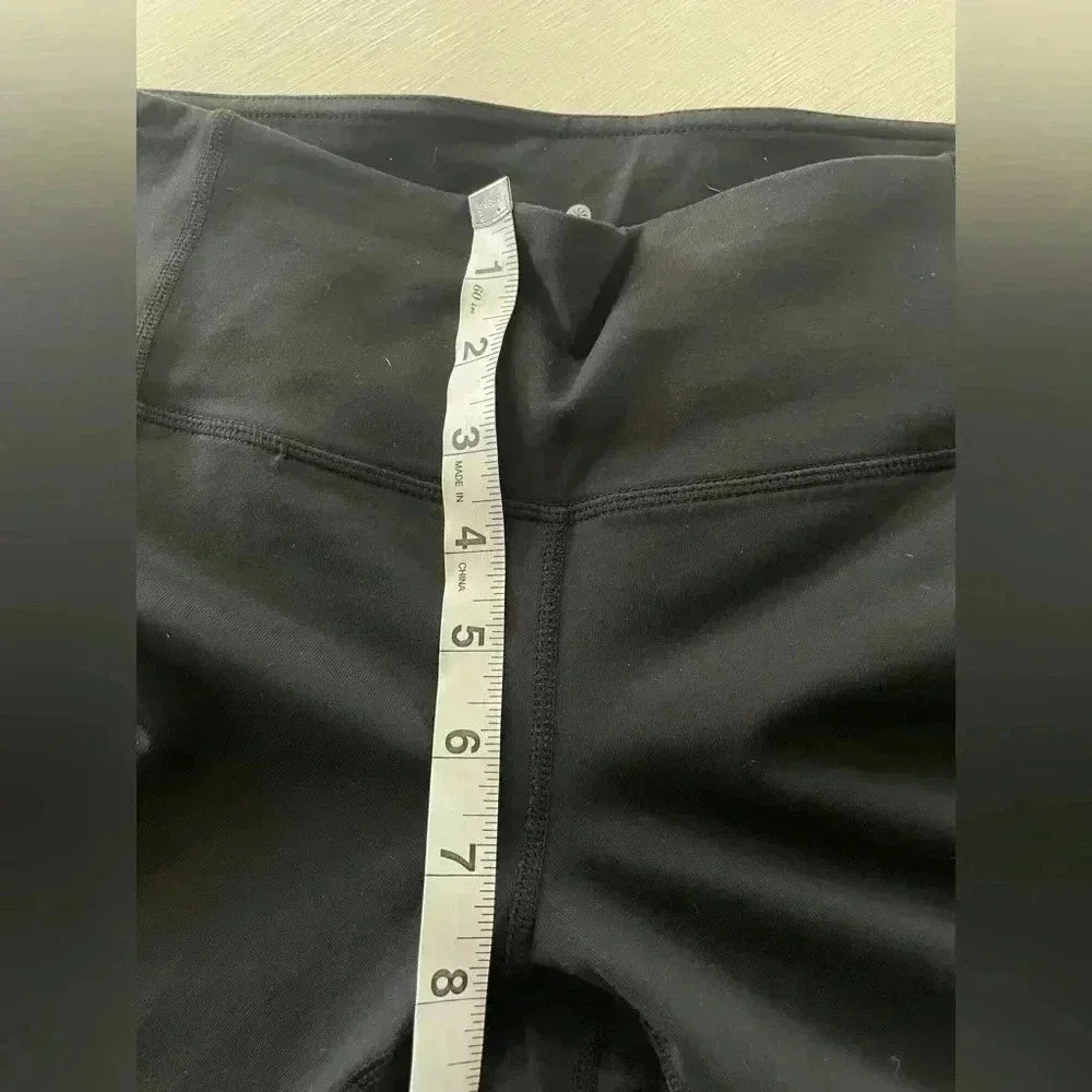 Athleta Women’s Straight Up Black Straight Leg Leggings SZ S - Picture 2 of 7